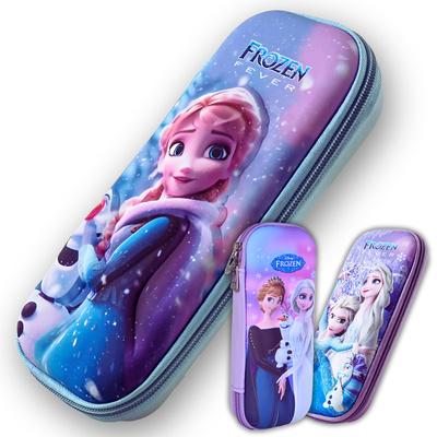 3D EVA Frozen Pencil Box