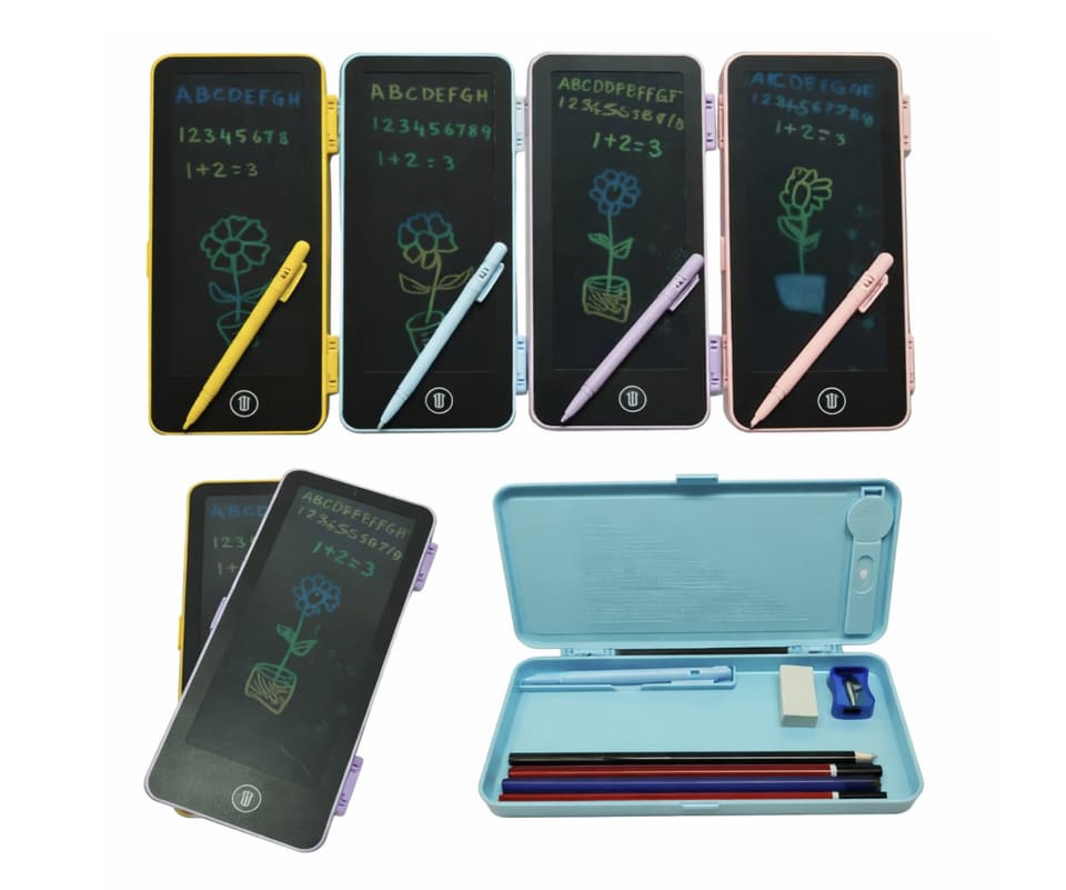 Pencil Box With LCD Tab