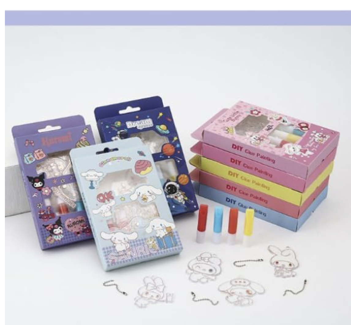 DIY Keychains Painting Craft Kit