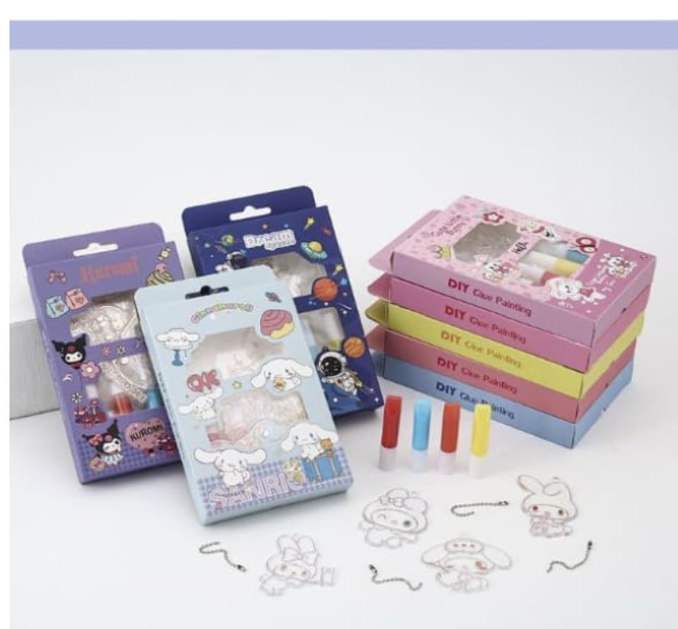 DIY Keychains Painting Craft Kit