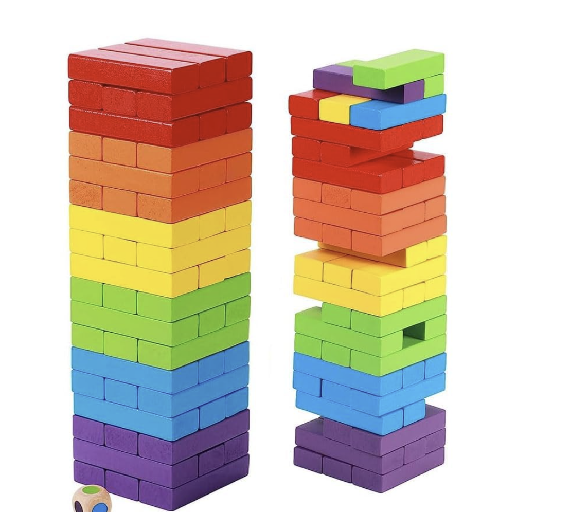 wooden zenga/jenga blocks