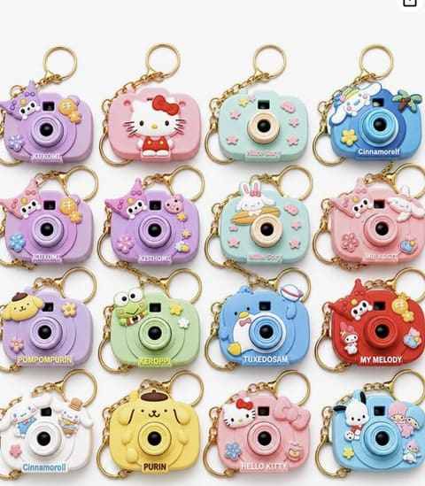 Camera Projector Keychain