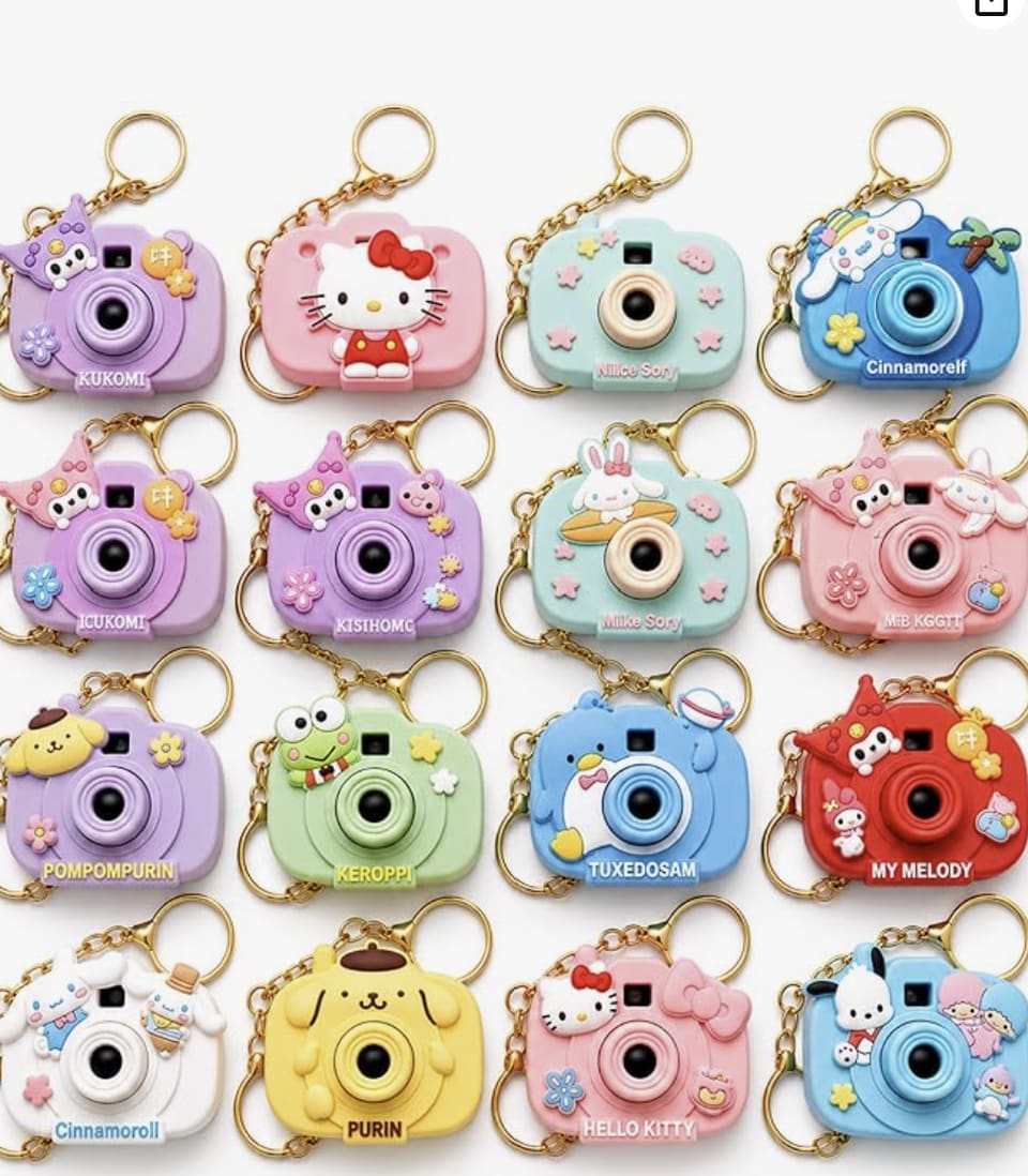 Camera Projector Keychain