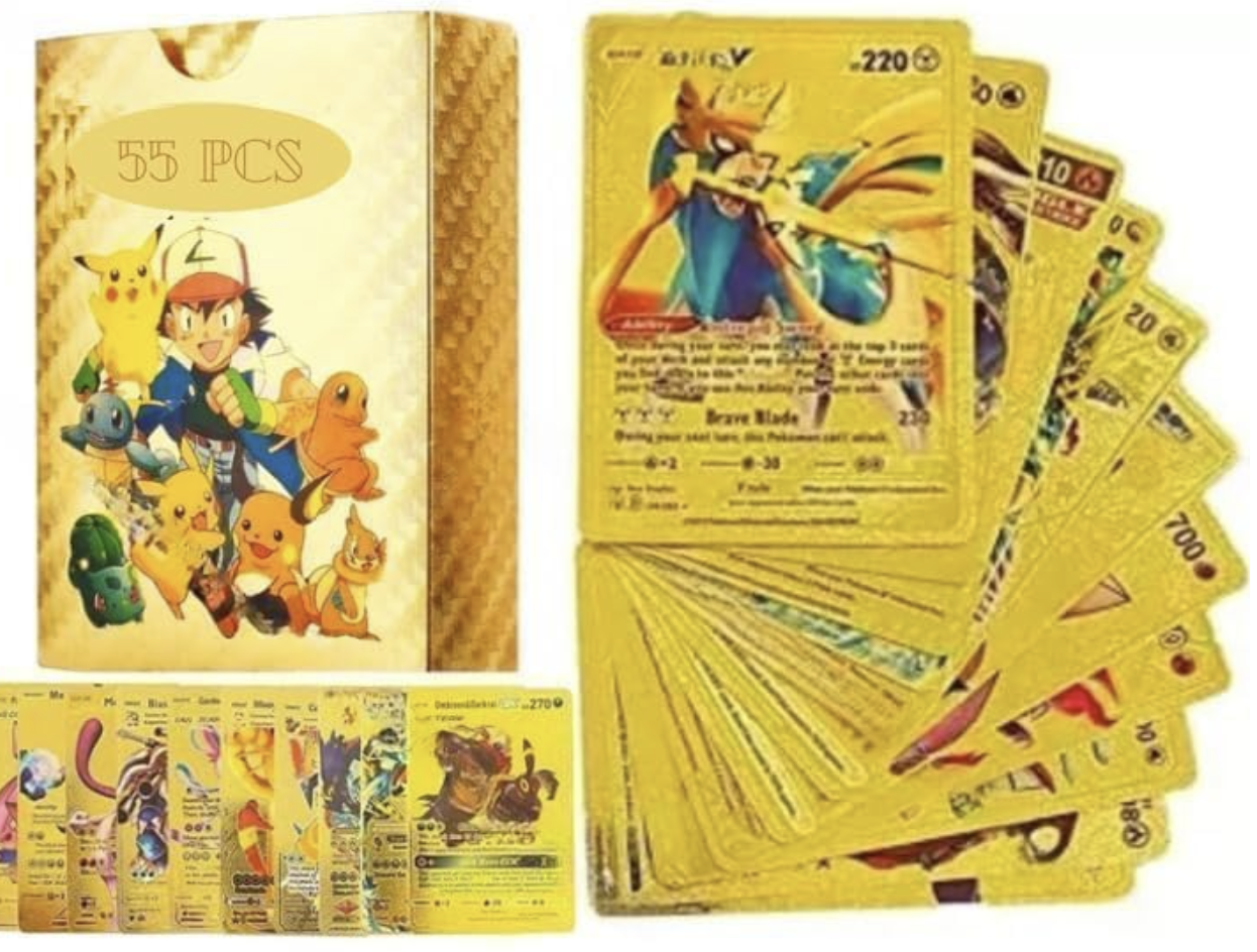 pokemon gold card