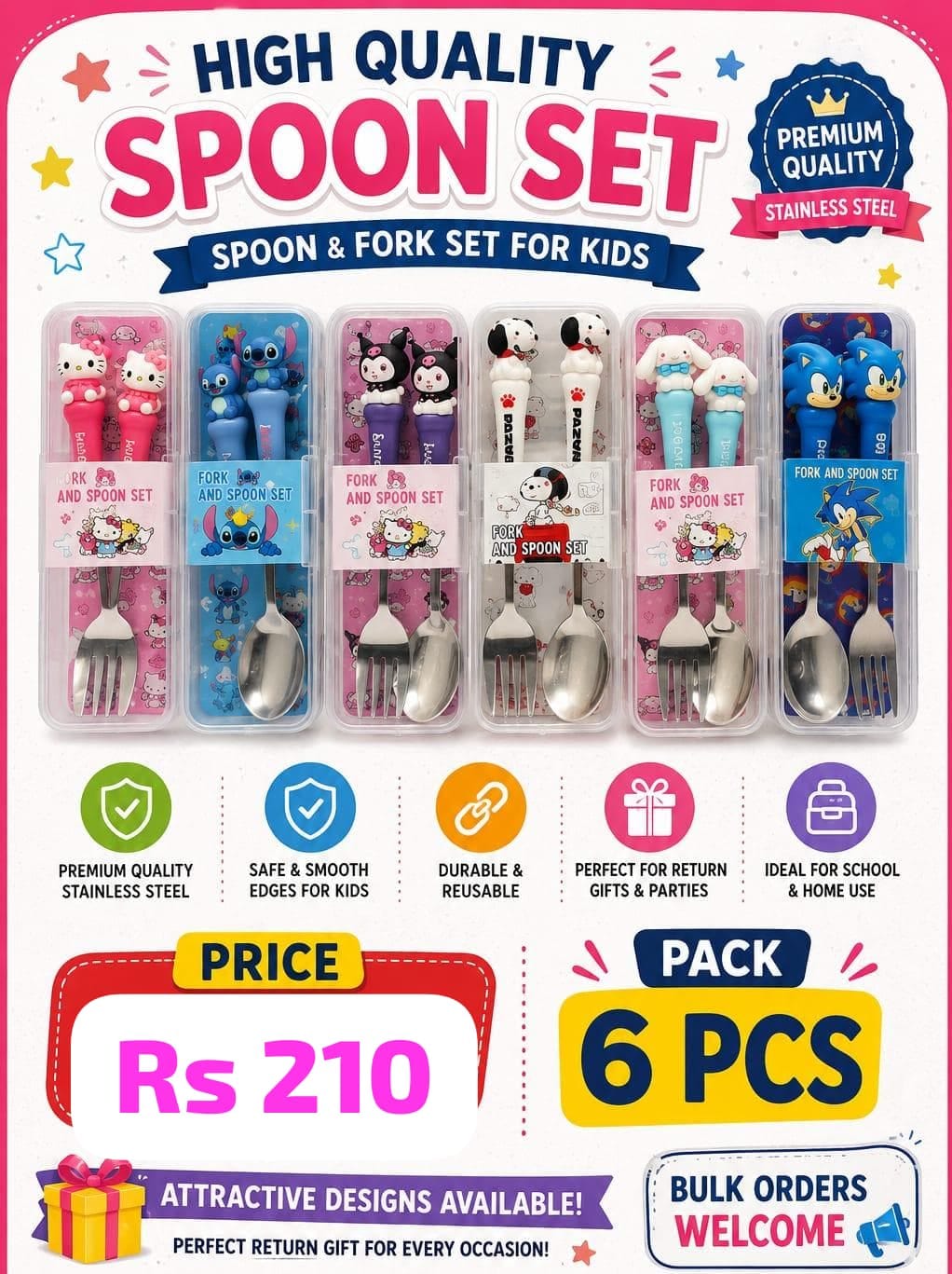 HIGH QUALITY SPOON AND FORK SET