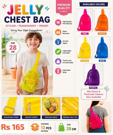 JELLY CHEST BAG