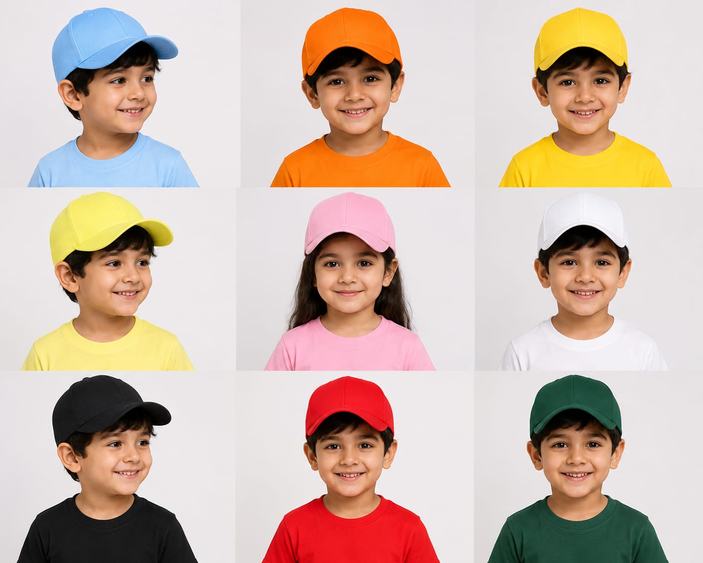 All colour Caps
