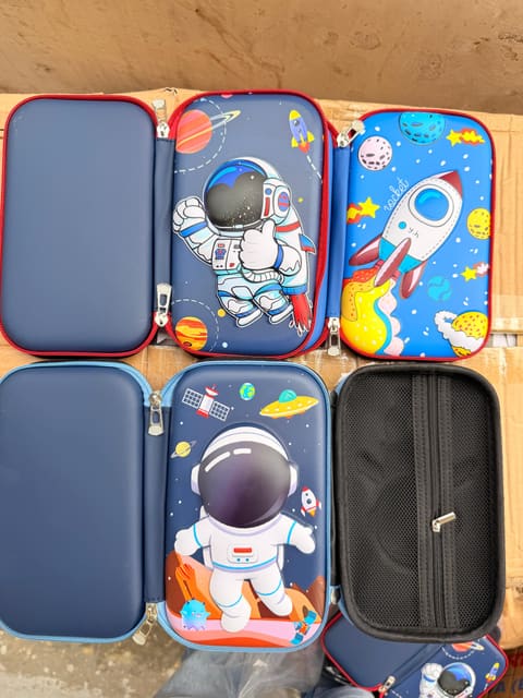Space Design Large Pencil Case