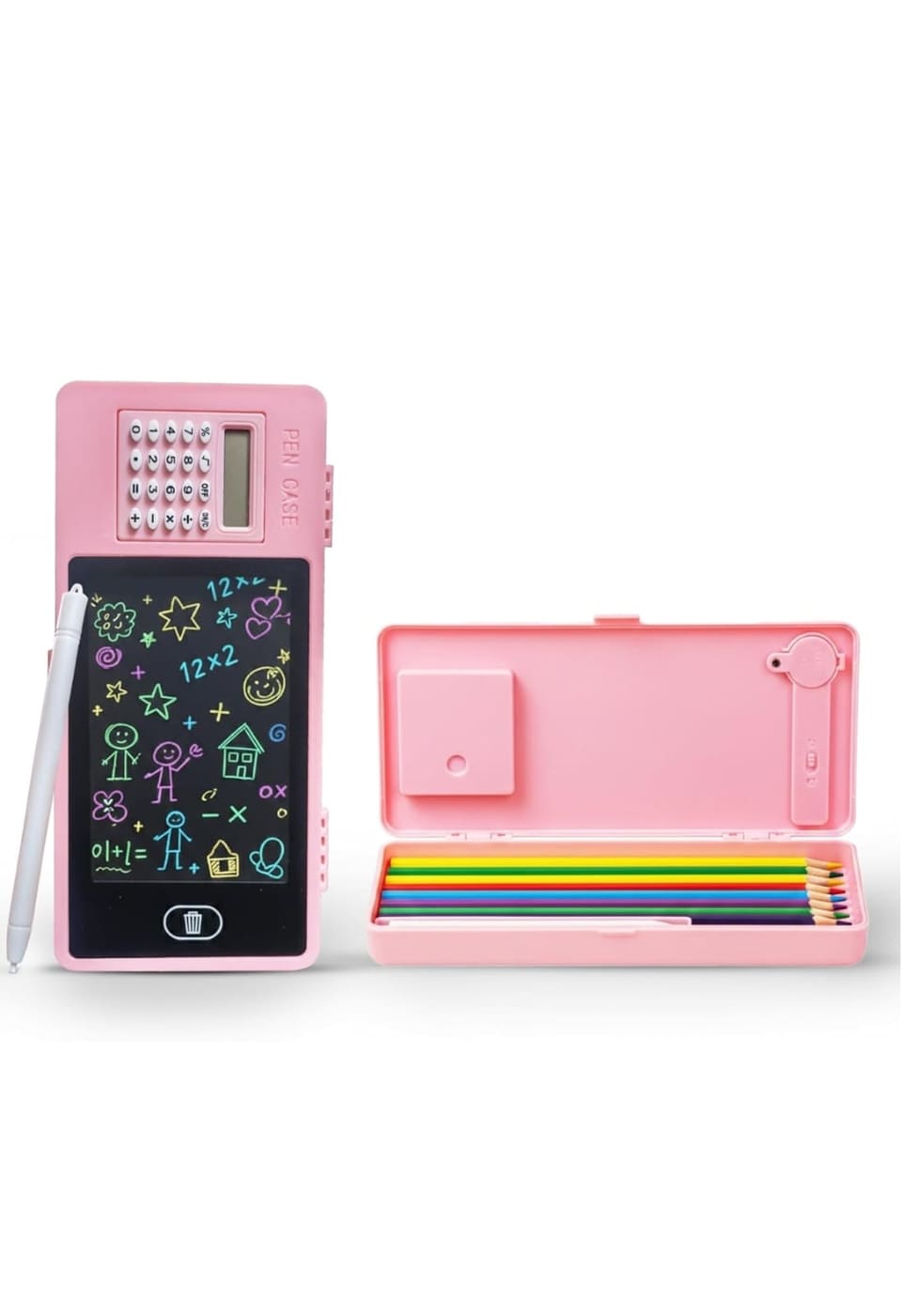 LCD Calculator Pencil Box