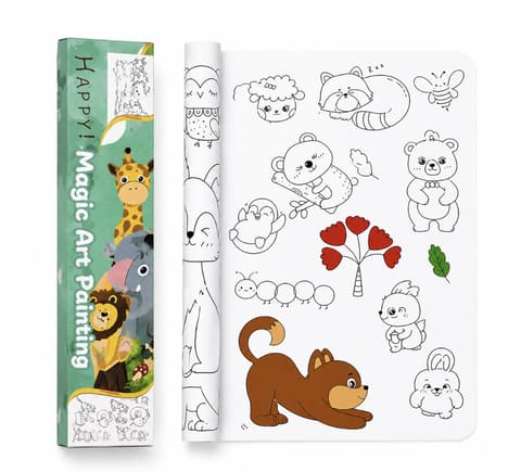 DIY Colouring Roll
