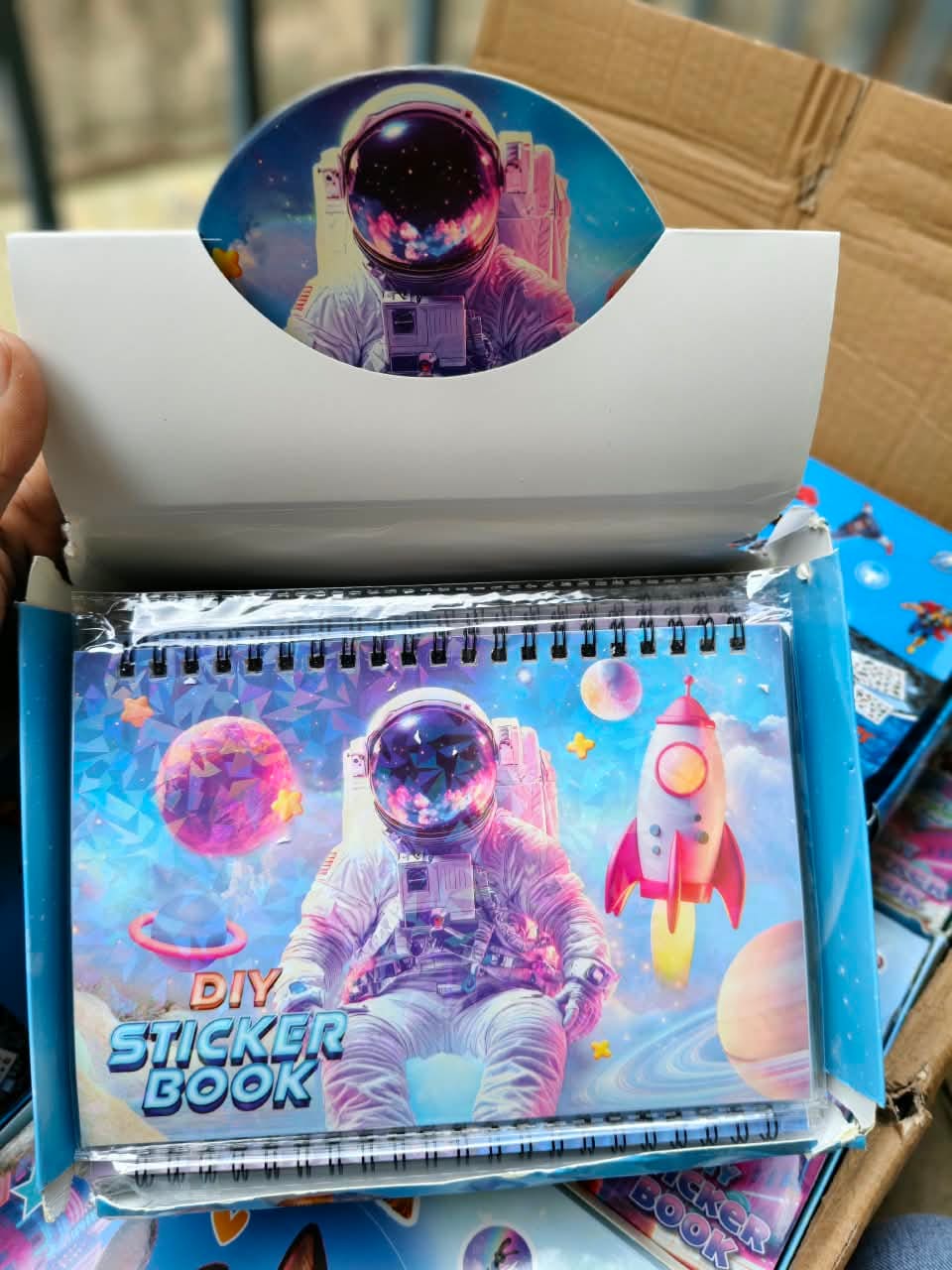 Astronaut Sticker Book