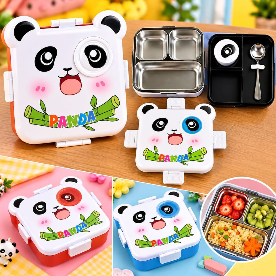 Panda Lunch Box