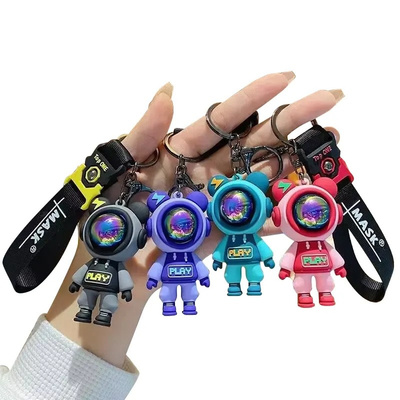 Astronaut Keychains (with Strap & Hook)