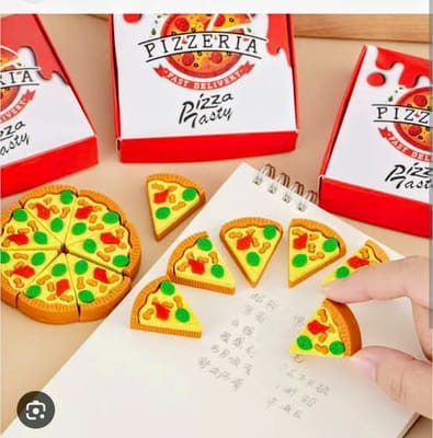 Pizza Erasers